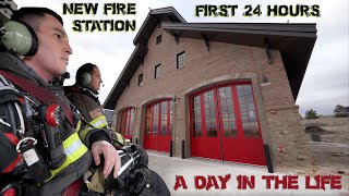 First 24 Hours in a New Fire Station  A Day in the Life [upl. by Jovia240]