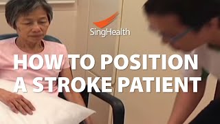 How To Position A Stroke Patient [upl. by Adabel]