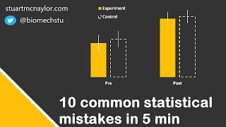 Ten Statistical Mistakes in 5 Min [upl. by Akima246]