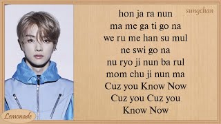 NCT U  Know Now Easy Lyrics [upl. by Leina]