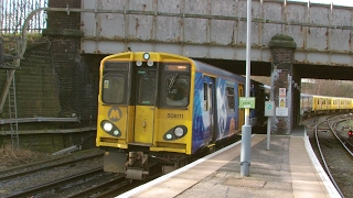 Half an Hour at 216  Birkenhead North Station 1022017  Class 507 508 terminus [upl. by Ayra]