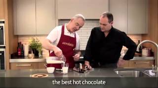 How to make a hot chocolate using an aerolatte milk frother [upl. by Kalila473]