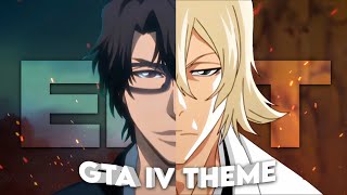 Aizen x Urahara  GTA IV Theme Edit [upl. by Arv]